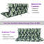Coussins de balancelle avec dossier, coussin d'extérieur imperméable de 4 po d'épaisseur, coussin seulement-1973874819-1973874847