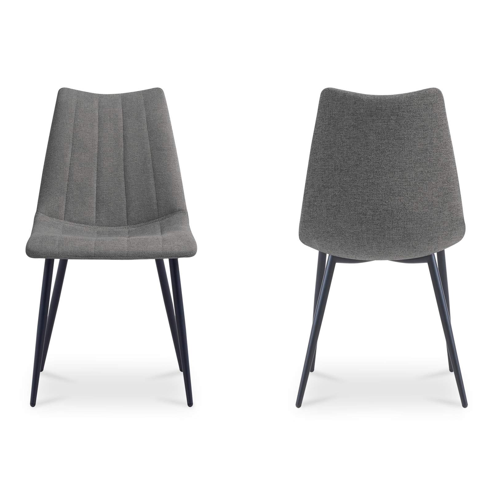 Finnigan Upholstered Side Chair, Gray