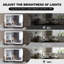 Aluminium Rectangle Freestanding Mirror