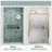 28-32 in. W x 72 in. H Framed Pivot Shower Door with 1/4 in. (6mm) Tempered Clear Glass-114500372