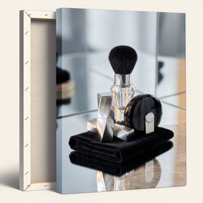Maquillage miroir, reproduction d'art sur toile, ensemble de 1