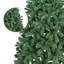Arbre de Noël artificiel de 5 pi avec 344 pointes, construction à charnières à installation rapide et support en métal stable pour les décorations d'appartements de vacances Structure d'assemblage rapide Cadre fiable Petits espaces de décoration