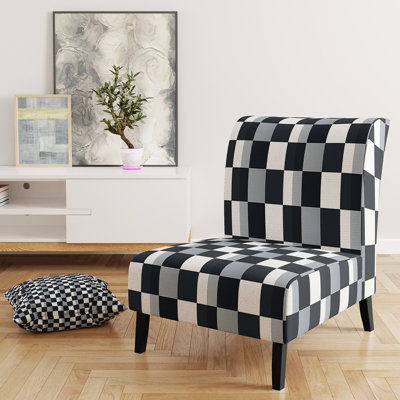 Fauteuil de chambre rembourré Mid-Century