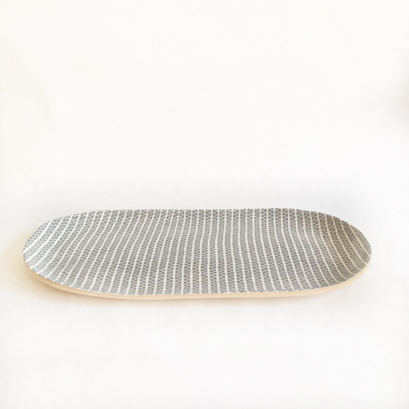Charcoal Stoneware Platter