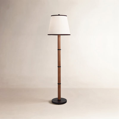 Katia 64.5" H Traditional Drum Floor Lamp