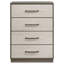 Commode 4 tiroirs Litchfield Chêne gris