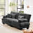 Boneless Stoughton Modern 2-Seater Chenille Upholstered Sofa-109927913