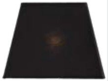 41cm H Empire Lamp Shade, Black