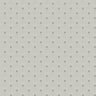 Nicely Boutique Collection Metallic Geometric Key 10.05m x 53cm Wallpaper Roll