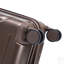 Valise de transport en ABS rigide - résistante aux égratignures, roues multidirectionnelles, serrure à combinaison, légère et durable