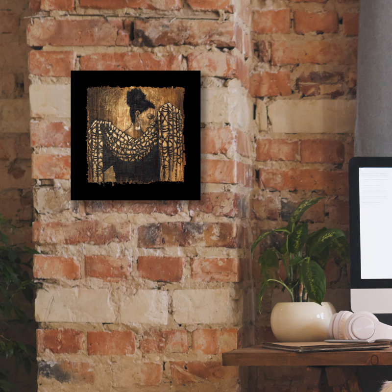 «In The Moment» par Monica Stewart, H 12 po x l 12 po x P 0,75 po