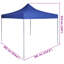 Vidaxl Foldable Tent Canopy Patio Pavilion Gazebo Pop Up Tent Marquee Canopy-125169002-125168997