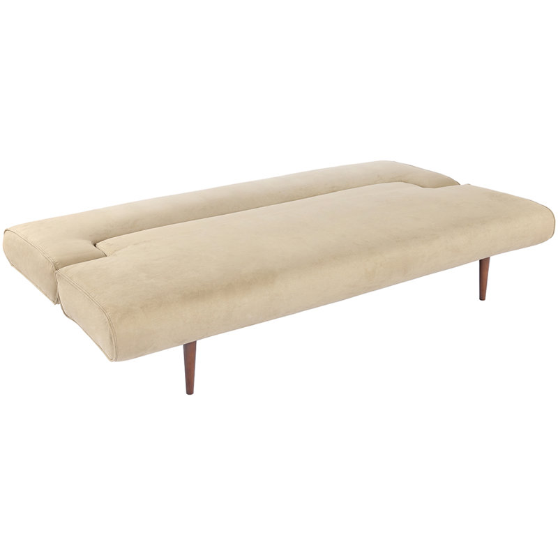 Bulhary 3 Seater Linen Sleeper, Khaki