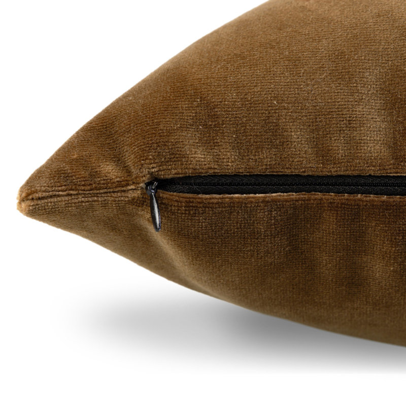 Moira Pillow Cover & Insert, Surrey Ochre, Throw 20"H x 20"W