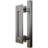 Sliding Door Combo Pull Set, 8-1/2" Flat Pull, 12" Round Bar Pull, By Stone Harbor Hardware-77379155