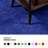 Modern Plush Pet and Kids Friendly Solid Color Neon Blue Area Rugs, Stain & Fade Resistance, Perfect for Living Room, Dining Room, Bedroom, Playroom and Kidsroom, Event, Wedding, Amberlie Rug-37332132