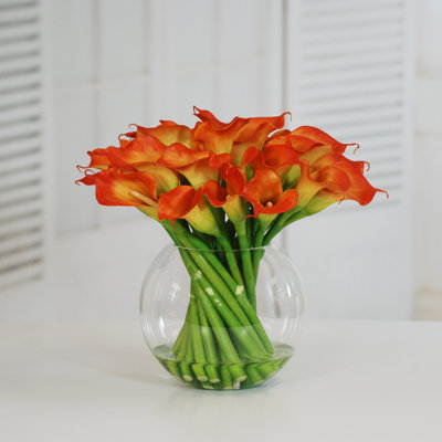 Calla Lily Floral Arrangement in Vase