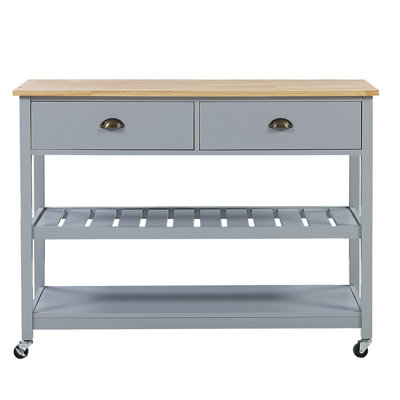 Newhaven Solid Wood Bar Cart