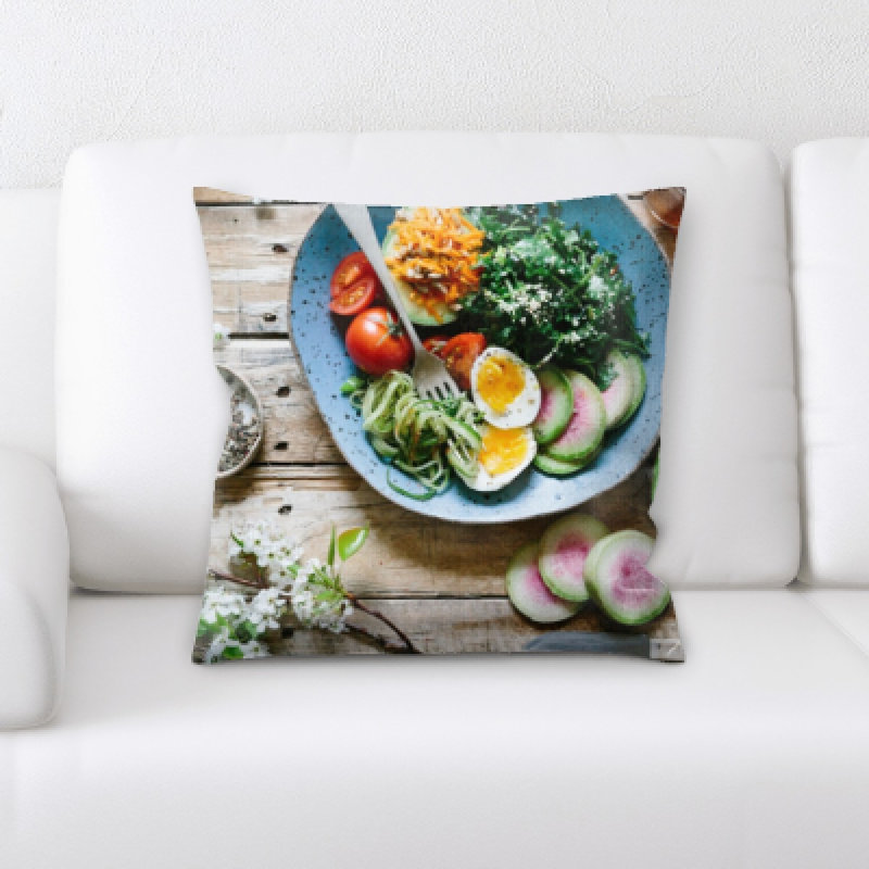 Microsuede Throw Pillow
