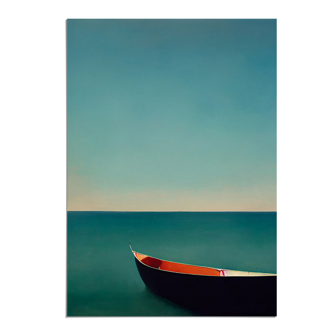 Boat Upon the Sea - Art Prints