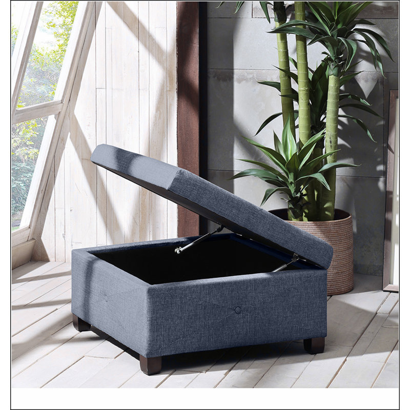 Soft Close Storage Ottoman