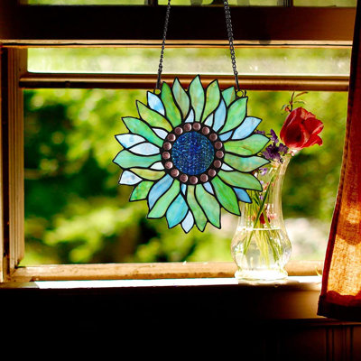 Panneau de vitrail Sunflower