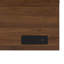 Armoire décorative avec prise de courant, buffet avec tablette de rangement, armoire de rangement avec portes de grange coulissantes et 4 tiroirs-1314131121