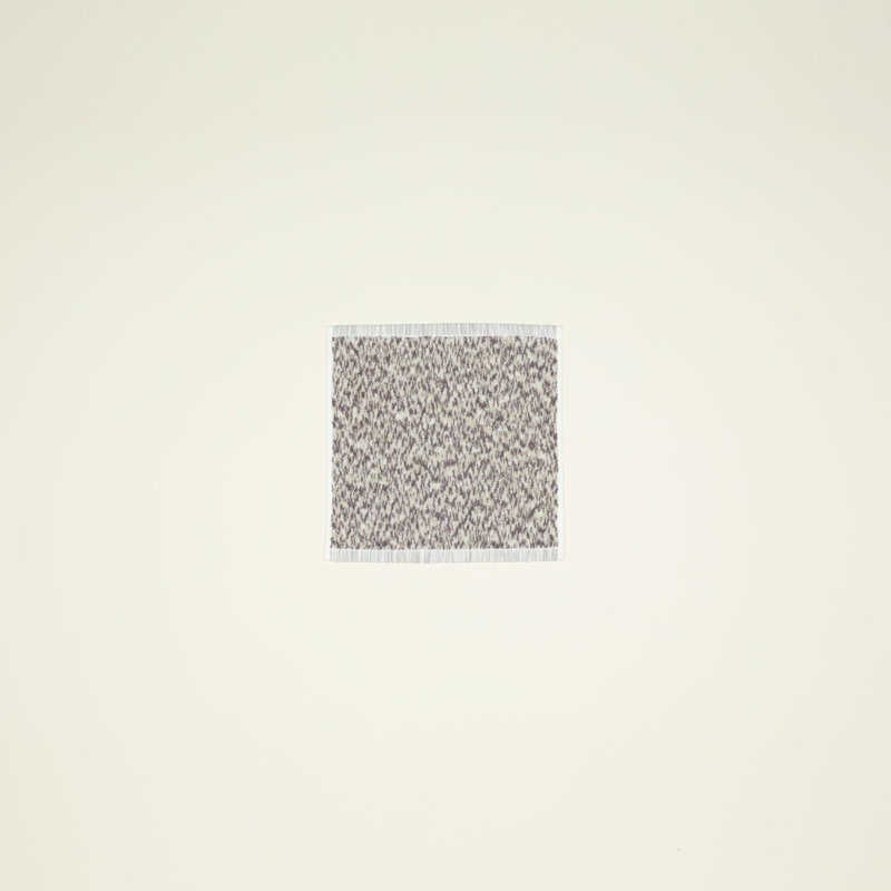 Coton, Gris clair / Gris foncé, Gant de toilette - paquet de 1