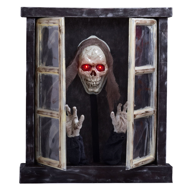 Décorations de fenêtre d'Halloween