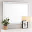 Miroir mural moulé et biseauté