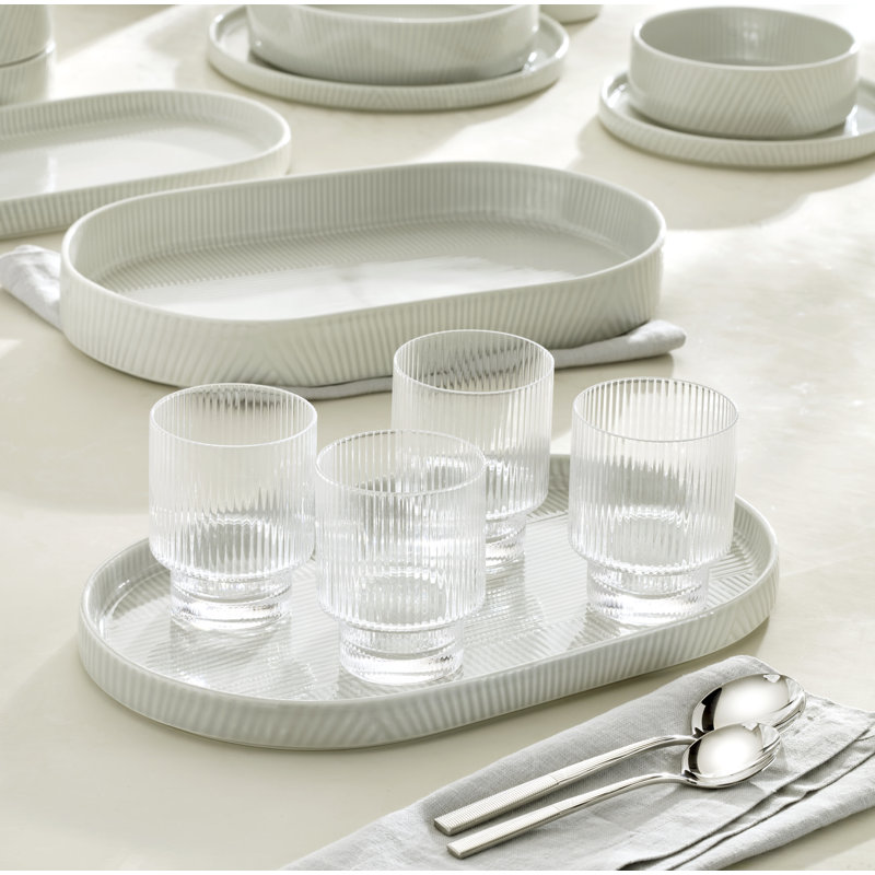 Lenox Modulus Tumblers, Set of 4, Clear