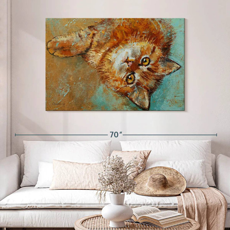 Brampt Little Tiger, 32" H x 48" W