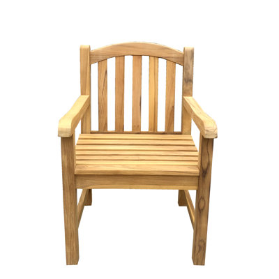 Chaise longue d'extérieur en teck