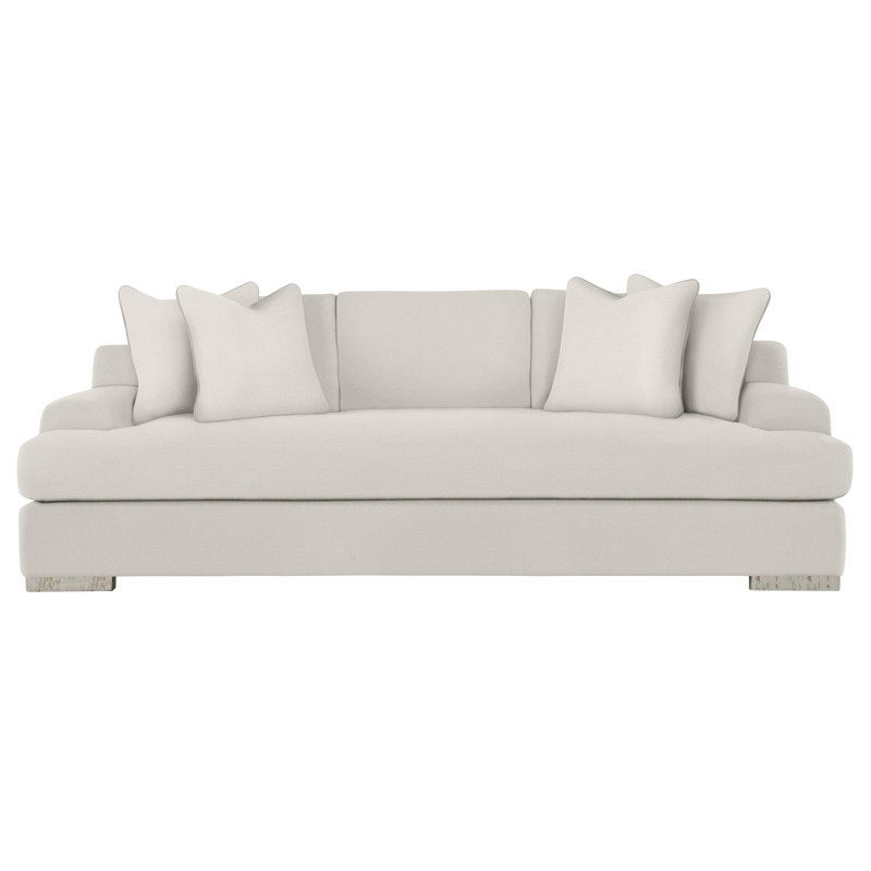 Andie Fabric Sofa, White 5555-000, Antique White