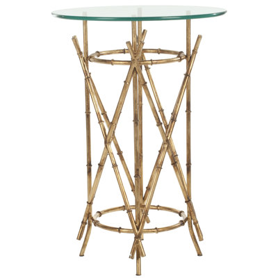 Bendigo Glass Top End Table