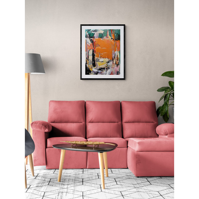 Triptych 1, First Light Print by William O'Connor, Black Framed Paper, 30" H x 24" W