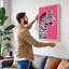 Alert Leopard Modern - Wrapped Canvas-1540378830-1540378831