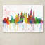 « new york new york horizon mclr-1 », reproduction d’art sur toile tendue-17943542