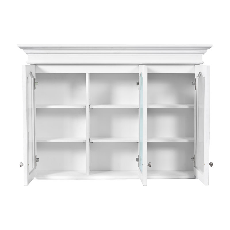 Pharmacie murale 40 "avec miroir et tablettes