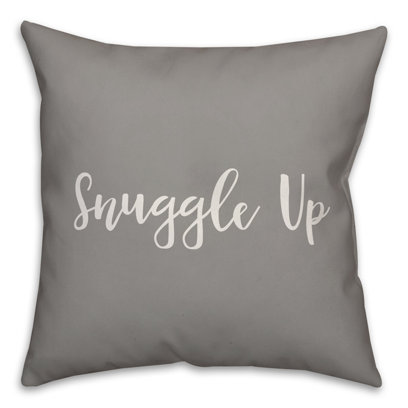  Coussin Snuggle Up, Gris, Coussin et housse de coussin