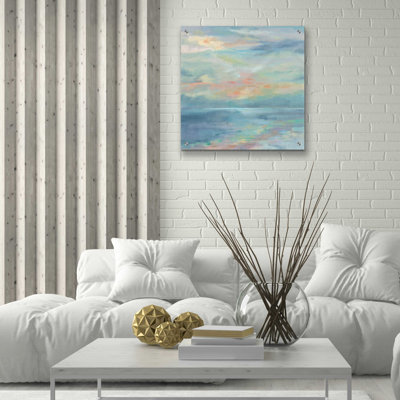 «June Morning by the Sea» par Silvia Vassileva, art mural en verre acrylique