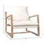 Axel 30" W Armchair in White-1673554552