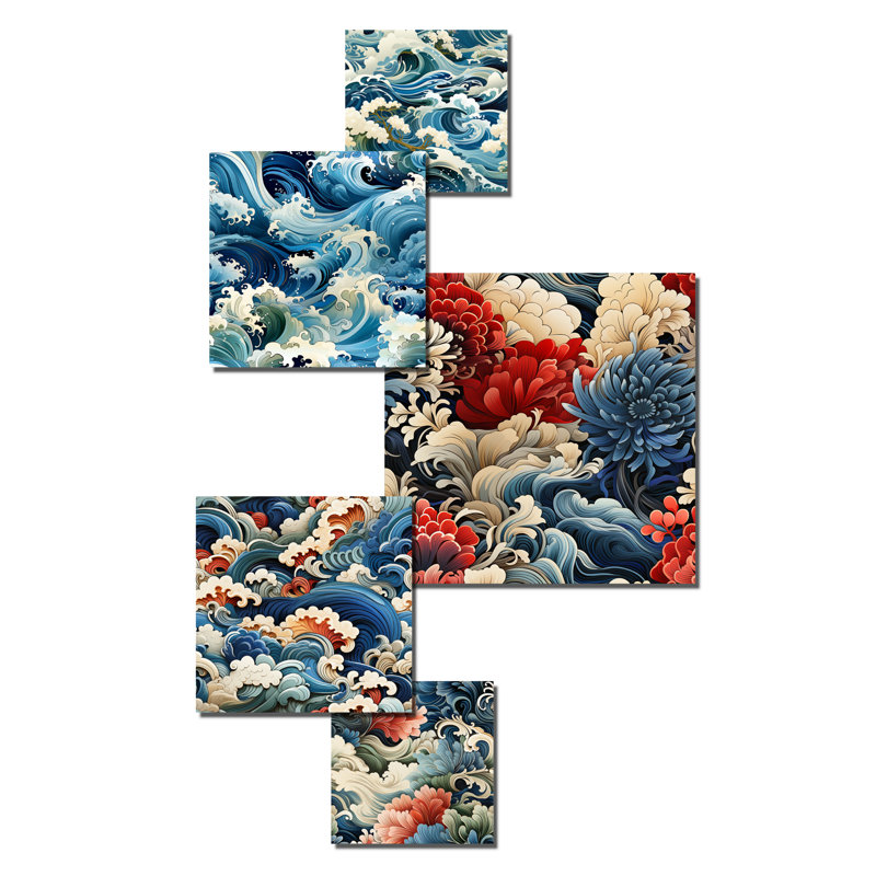 Ensemble d'art mural abstrait 5, Séemborough