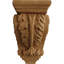 Support en bois / corbeau H 4,25 po x l 2,25 po x P 2,25 po-91263040