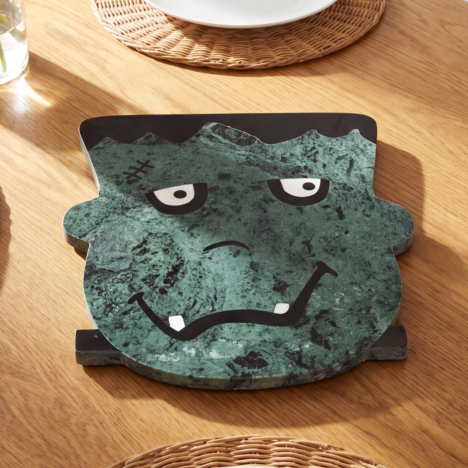Green Marble Cheese Board