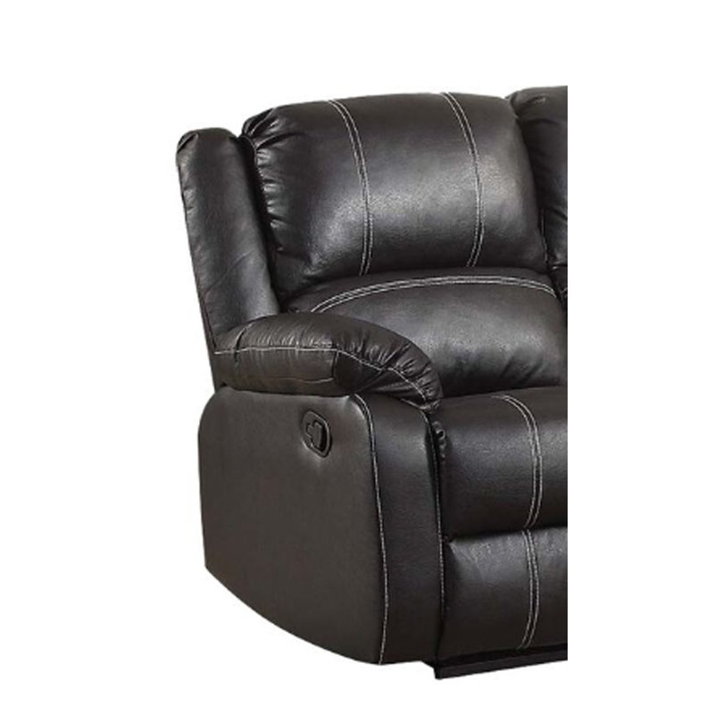 Causeuse inclinable en cuir synthétique