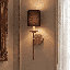 Applique murale blanche 1 lumière Meridian-713545676-713545679