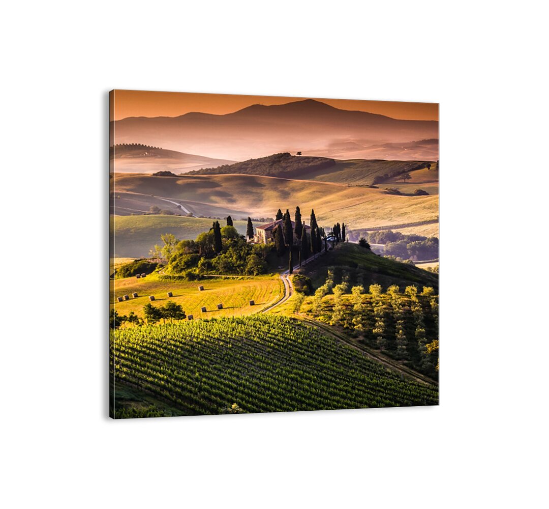 Leinwandbild - Fotografie „Arkadia - Tuscan Landscape”