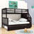 Kids Twin Over Full Bunk Bed with Trundle-68237785