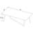 Vesper Faux Marble Dining Table